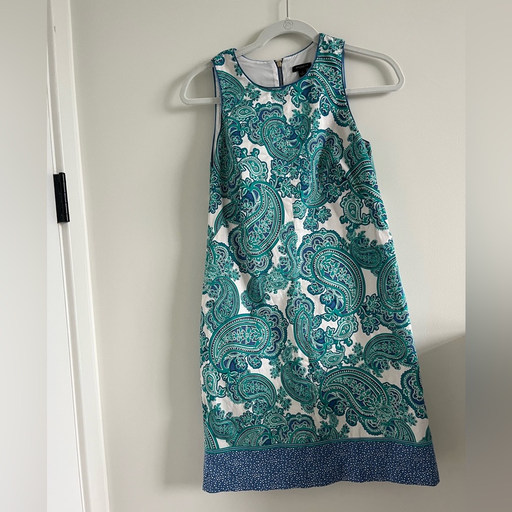 Ann Taylor Paisley Dress